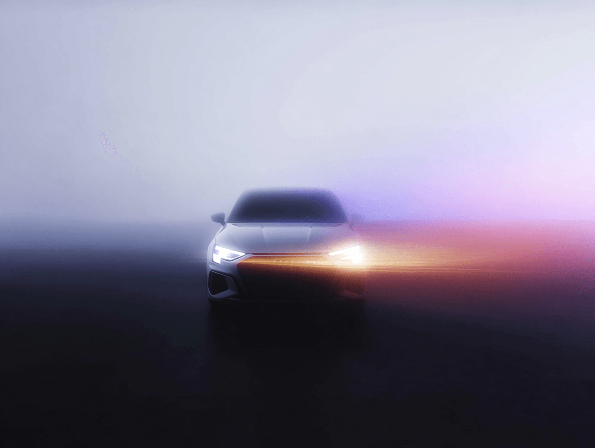 Car on the road