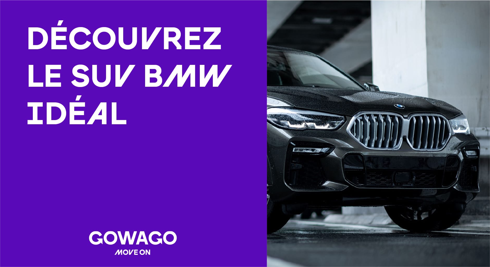 blog item card - Les SUV de BMW - lesquels choisir ? Toutes les infos nécessaires sur la consommation, le volume du coffre, les avantages et les inconvénients dans ce guide Gowago. Découvrez les BMW de la série X.