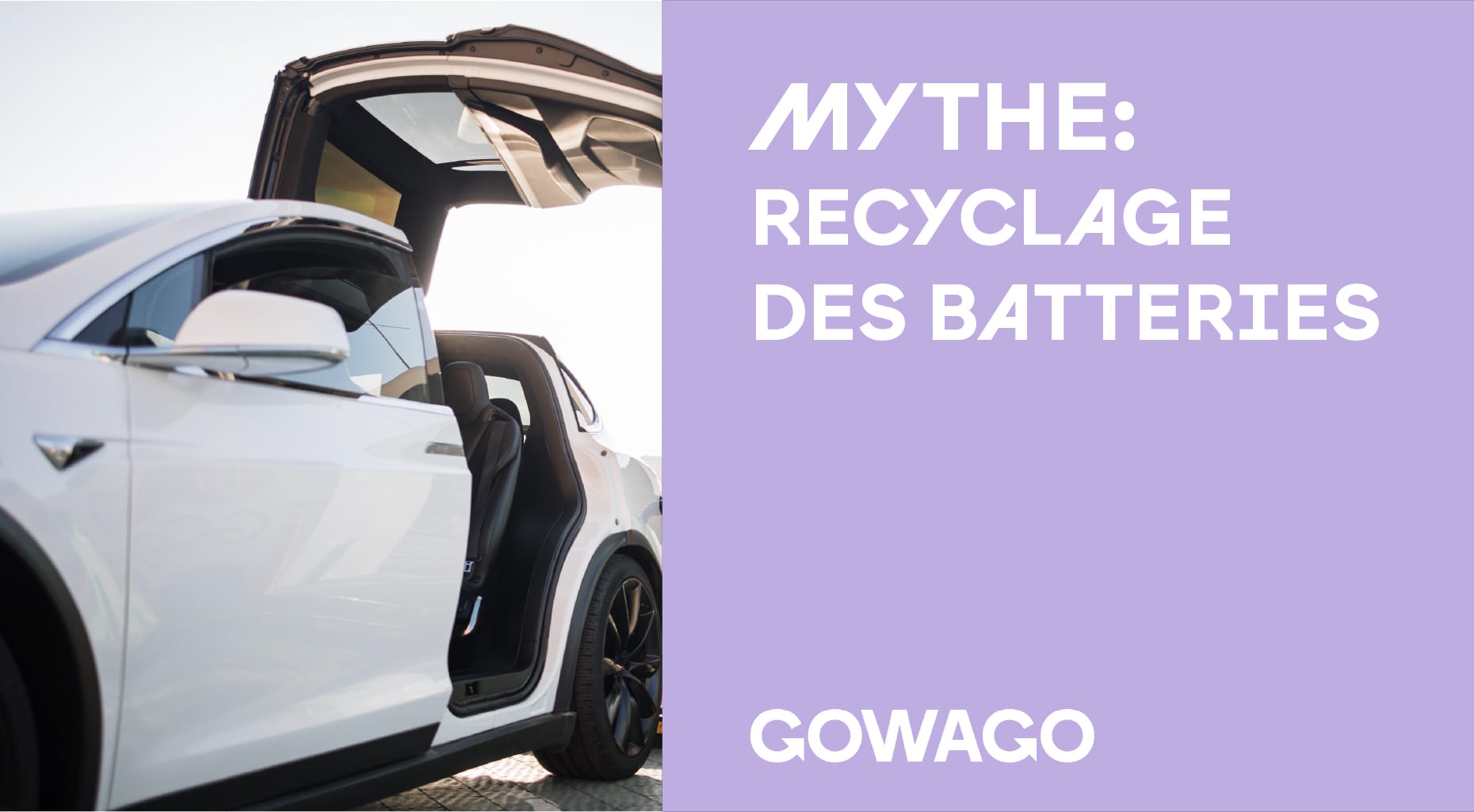 blog item card - Gowago vous montre comment les batteries de voitures électriques durent plus de 300 000 km, ont une seconde vie et se recyclent à 95 %. Durable et malin.