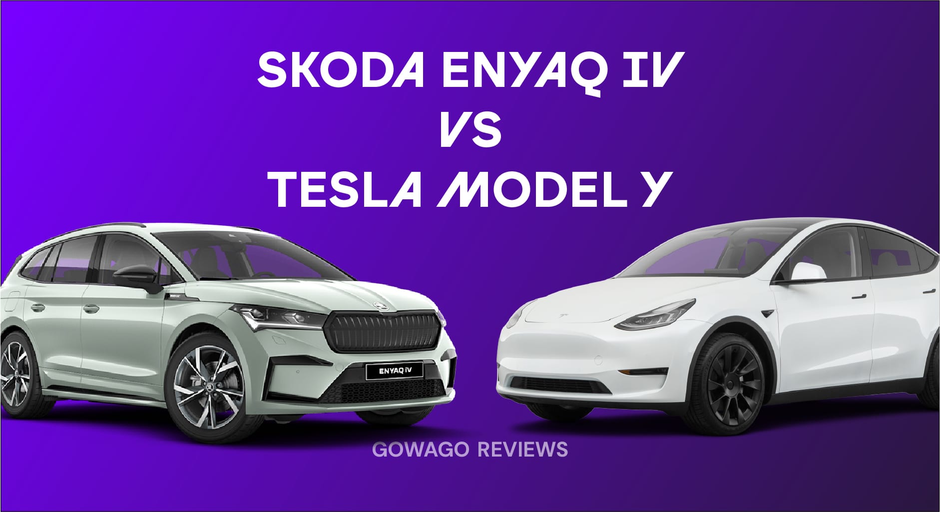 blog item card - Compare Leasing the Tesla Model Y and the Skoda Enyaq iV - Find out everything about range, performance, equipment, and living with these electric SUVs.