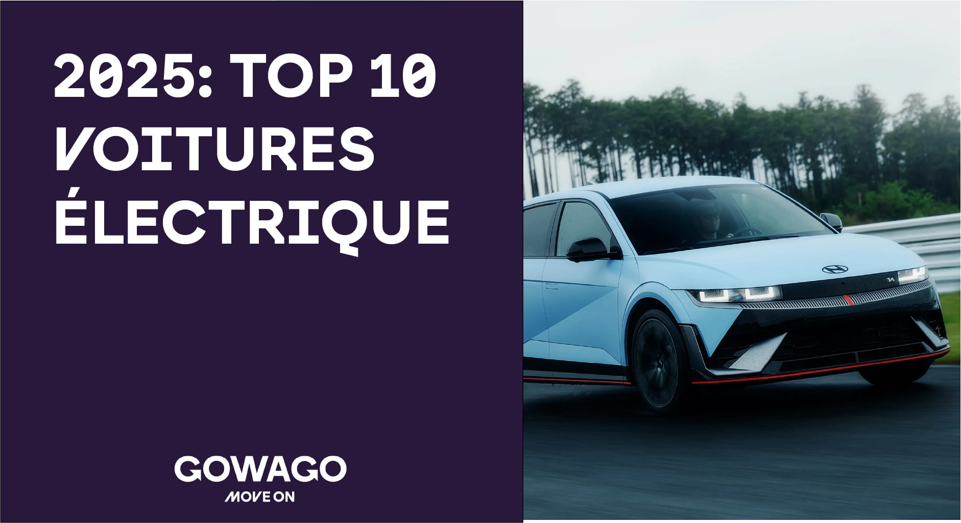 blog item card - Les meilleures voitures électriques en leasing en 2025 ! Vous avez besoin d'une citadine ou plutôt d'un SUV ? Gowago vous dit quelles sont les voitures électriques les plus performantes de leur catégorie !