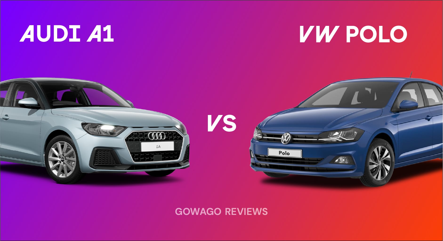 blog item card - VW Polo vs Audi A1: Explore the differences between these two hatchbacks. Discover practicality, performance, price, and experience.