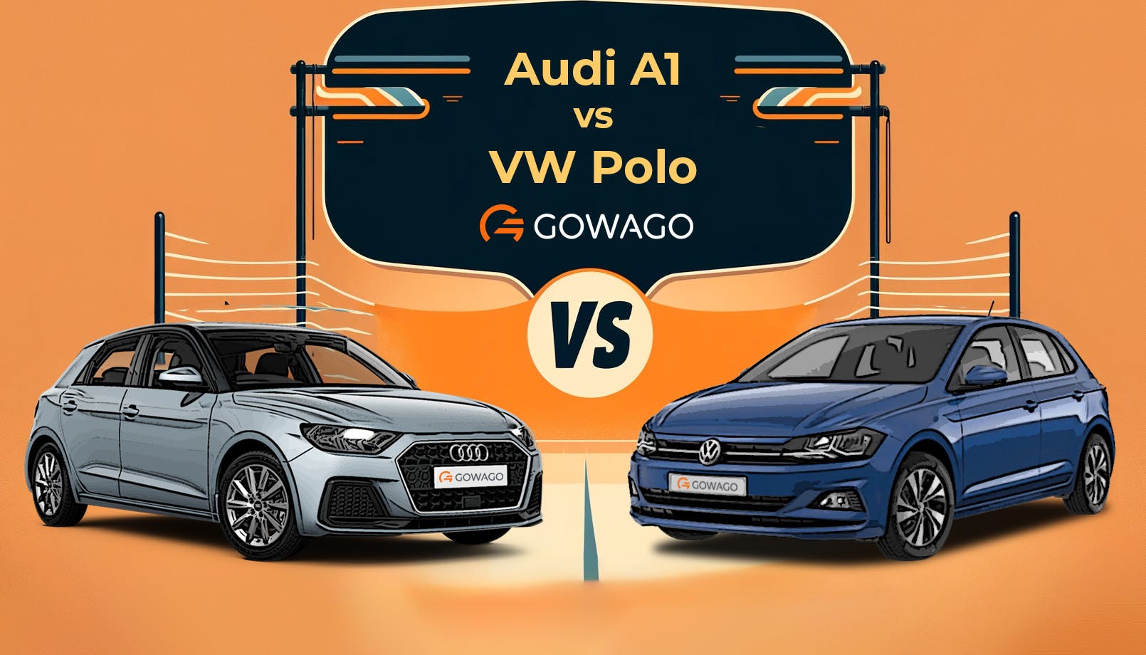 blog item card - VW Polo vs Audi A1: Explore the differences between these two hatchbacks. Discover practicality, performance, price, and experience. 