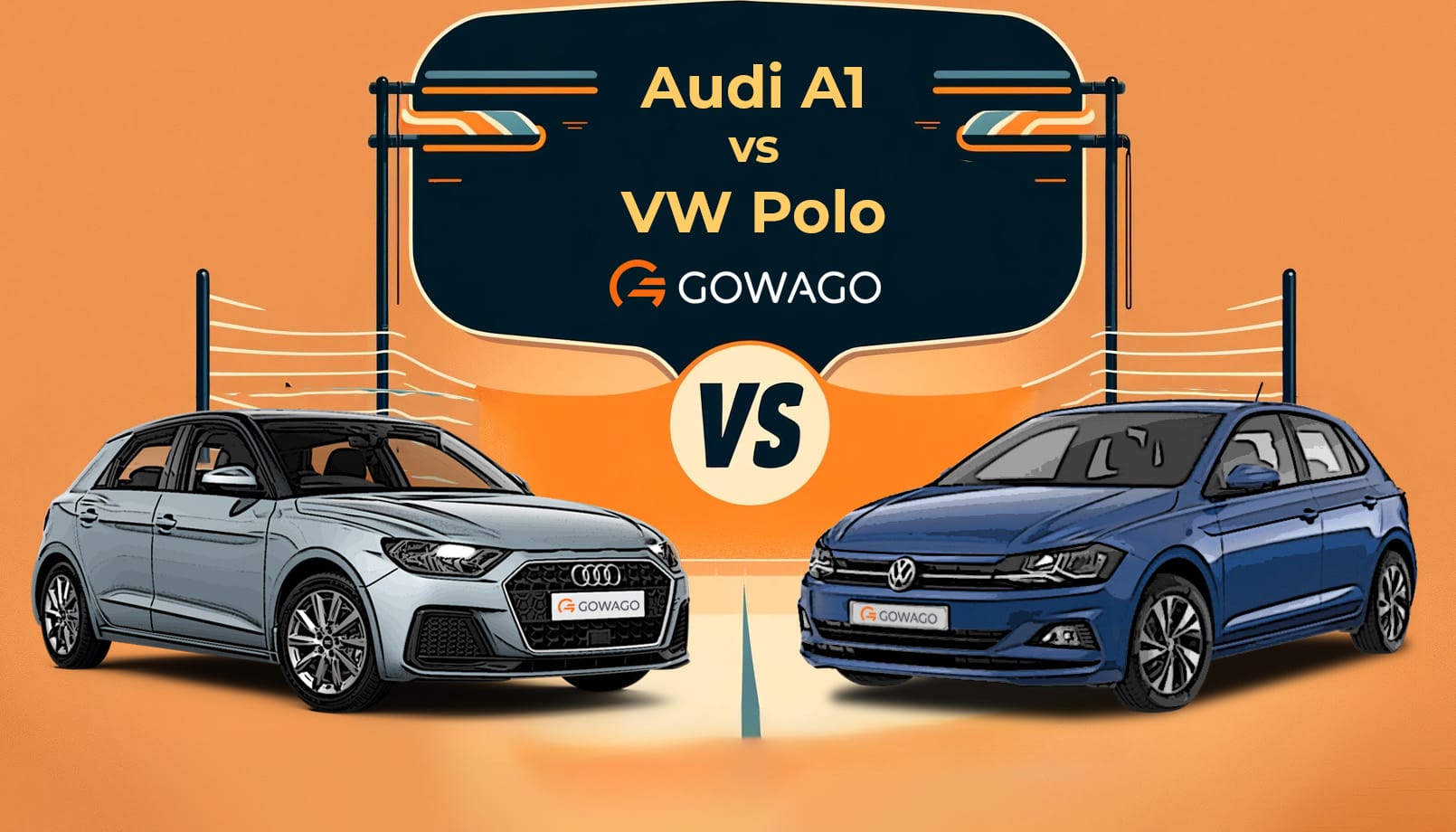 blog item card - VW Polo vs Audi A1: Explore the differences between these two hatchbacks. Discover practicality, performance, price, and experience.
