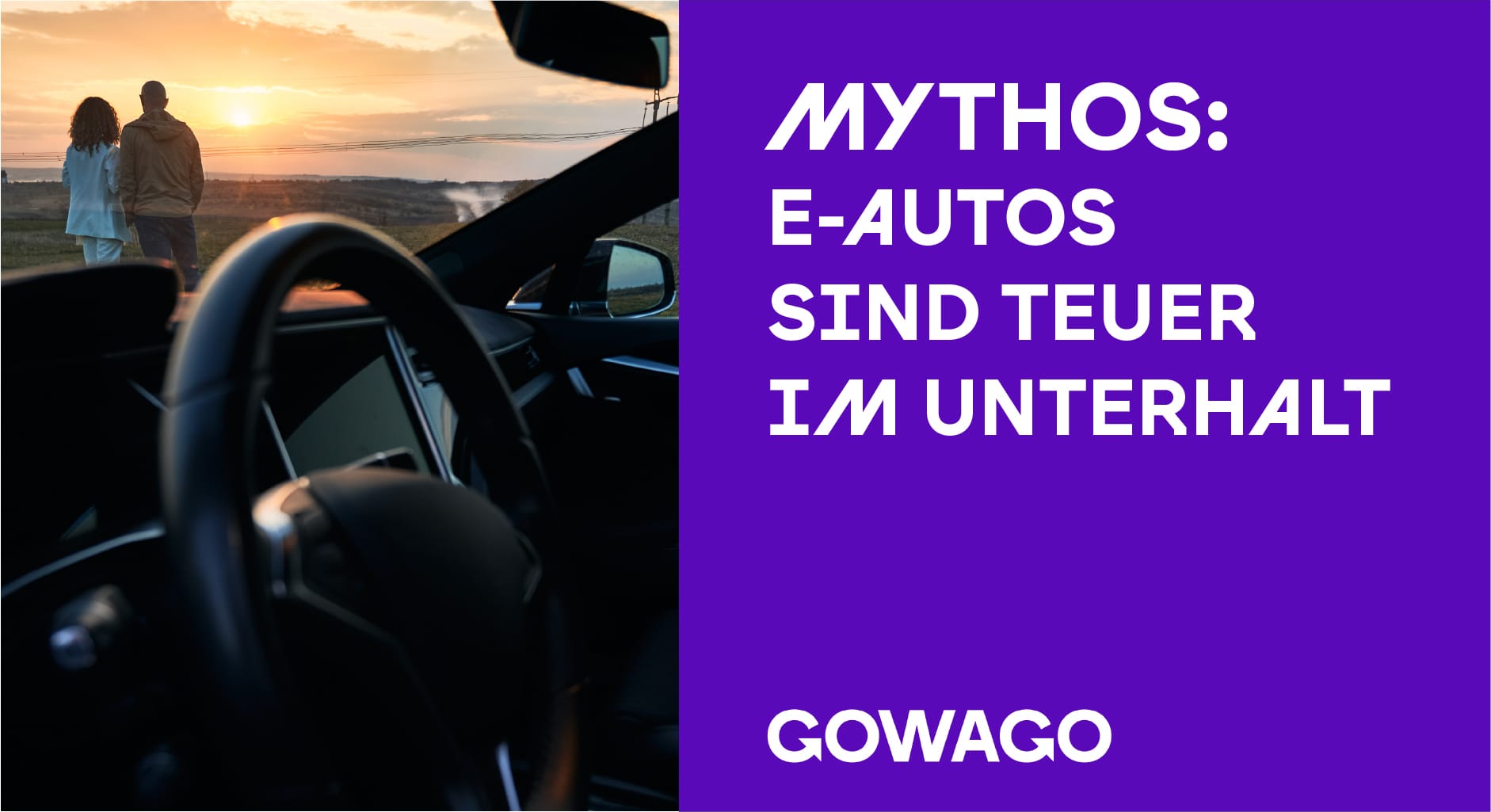 blog item card - E-Auto Occasionen sind günstiger im Betrieb, der Wartung und bei Reparaturen – mit tieferen Fahrkosten und weniger Steuern. Erfahre die Fakten. Deine Experten bei gebrauchten Elektroautos: Gowago.