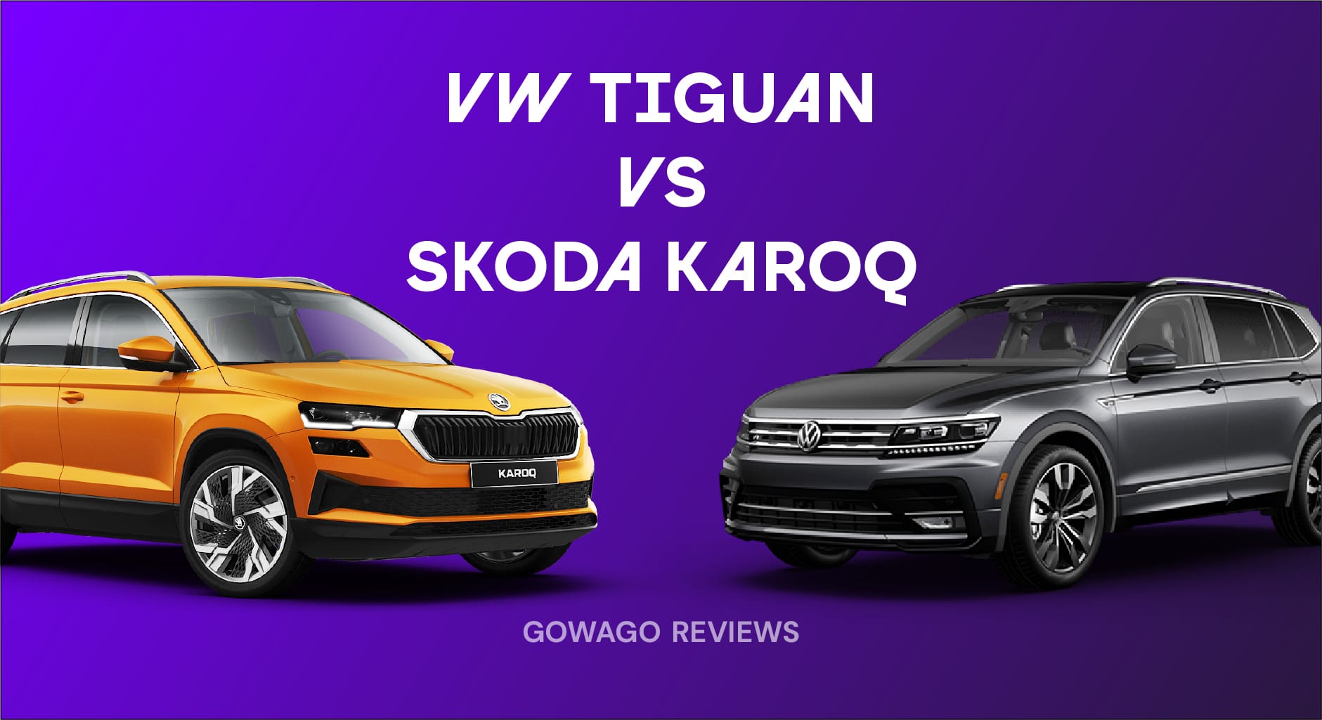 blog item card - Skoda Karoq vs VW Tiguan: Discover the differences between these SUVs and make the right choice for your next lease!