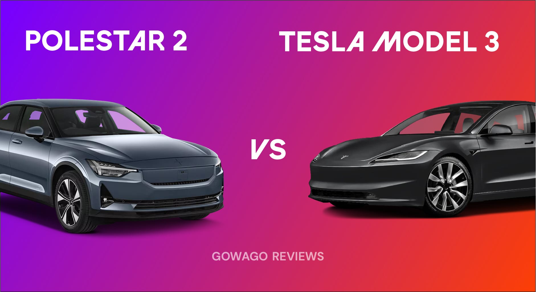 blog item card - Tesla Model 3 or Polestar 2? Which electric car should you choose? gowago gives you an overview!